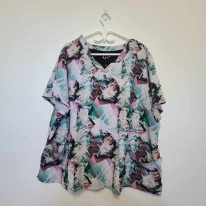 Plus Size Scrub Top
